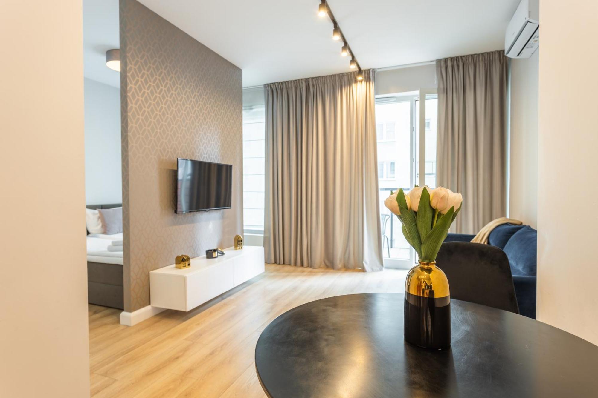 Golden Apartments Warsaw - Luxury Building With Terrace On The Roof - Sienna Str Exteriér fotografie